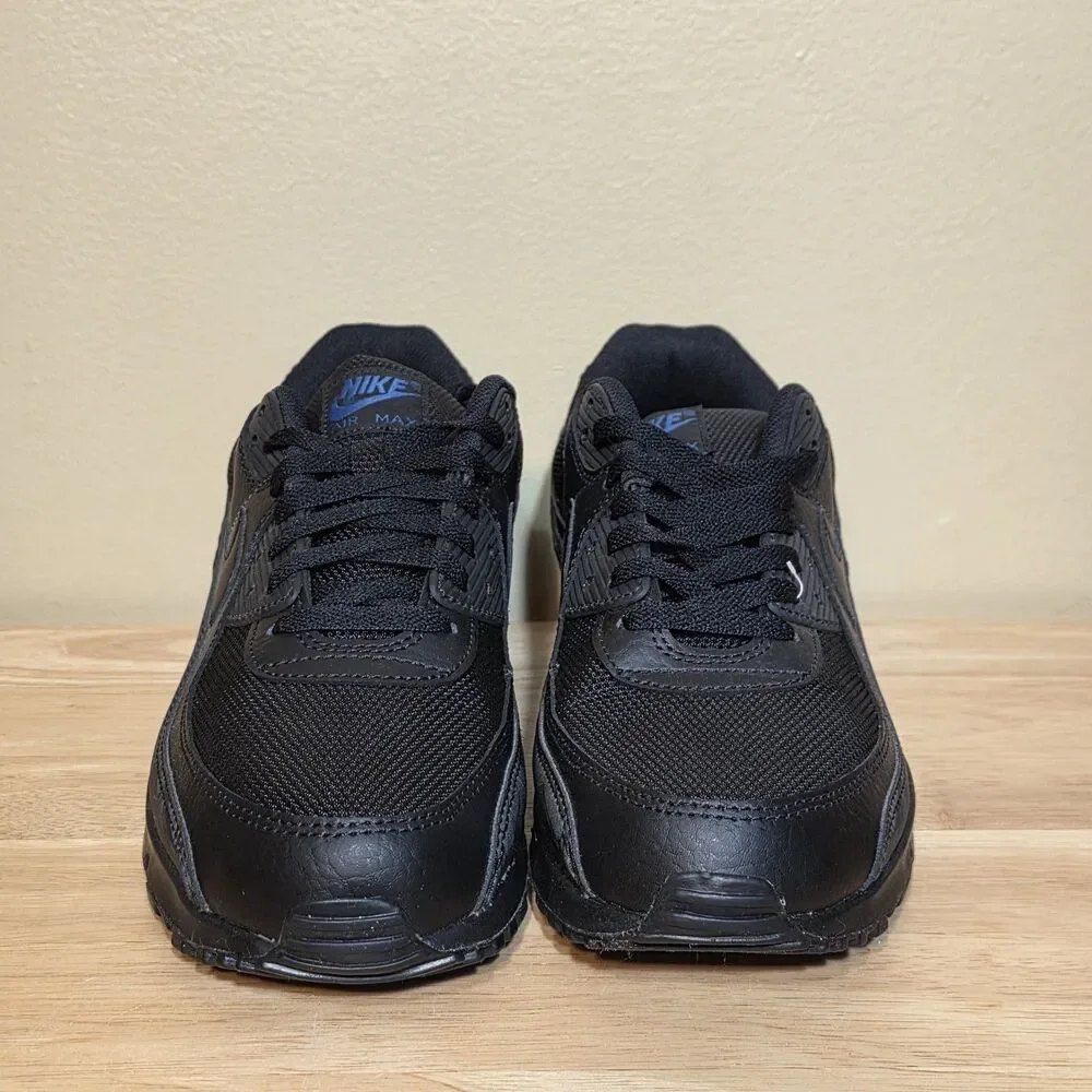 Nike Air Max 90 Black Reflective Blue DZ4504-001 Men's Size 11.5